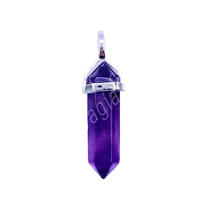 Pendant Point Double Terminated Fluorite 1.25"