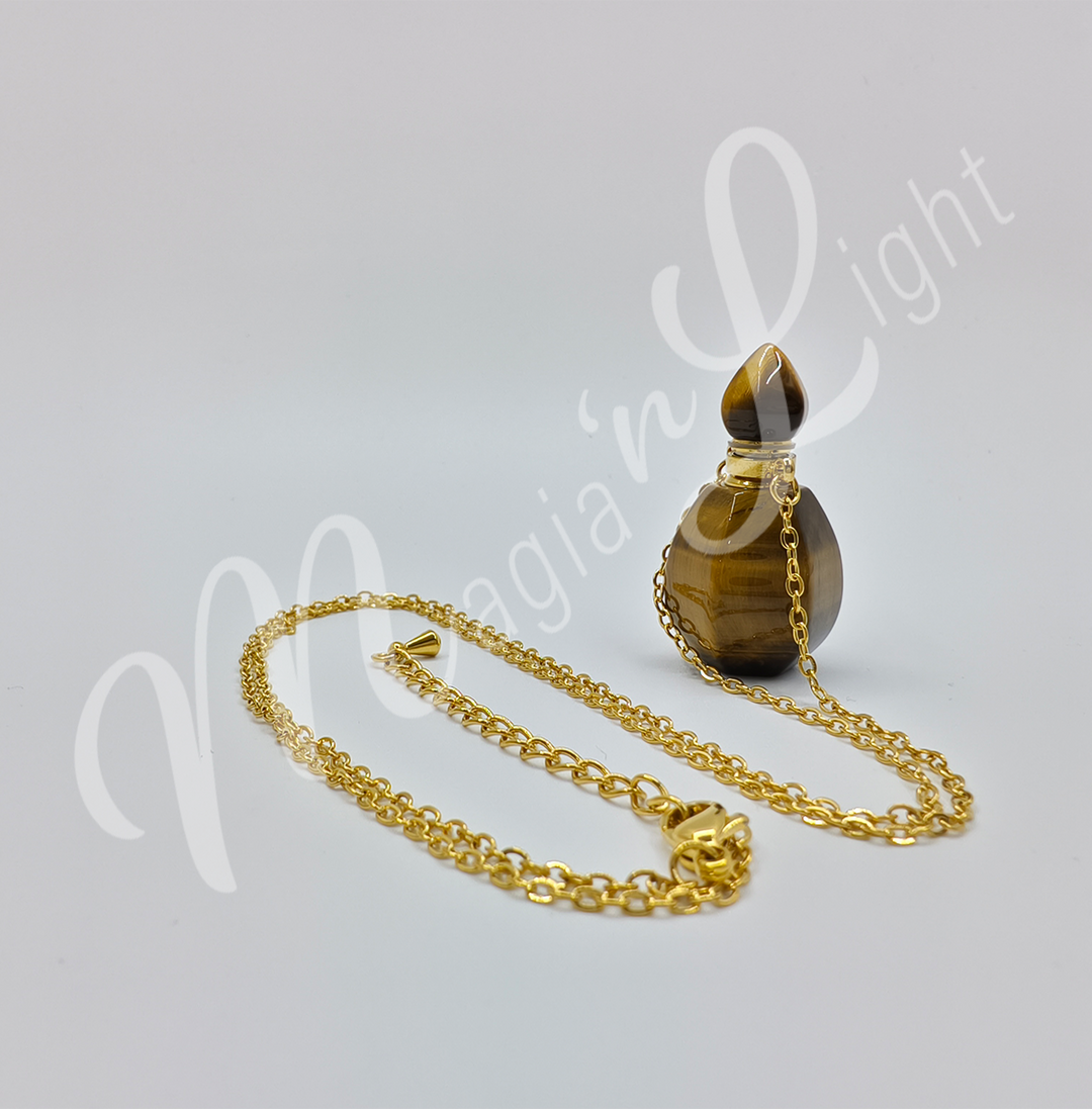 Necklace Perfume Bottle w Chain