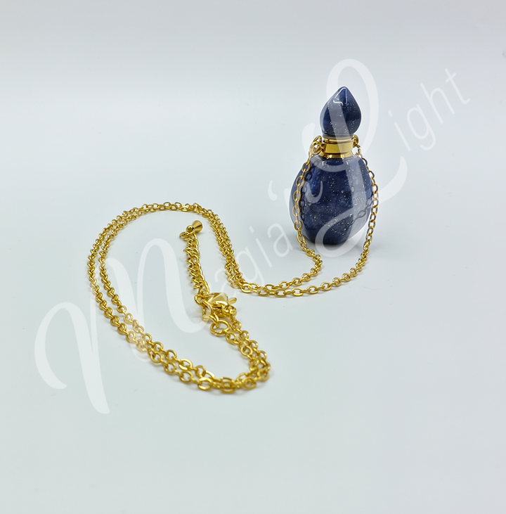 Necklace Perfume Bottle w Chain