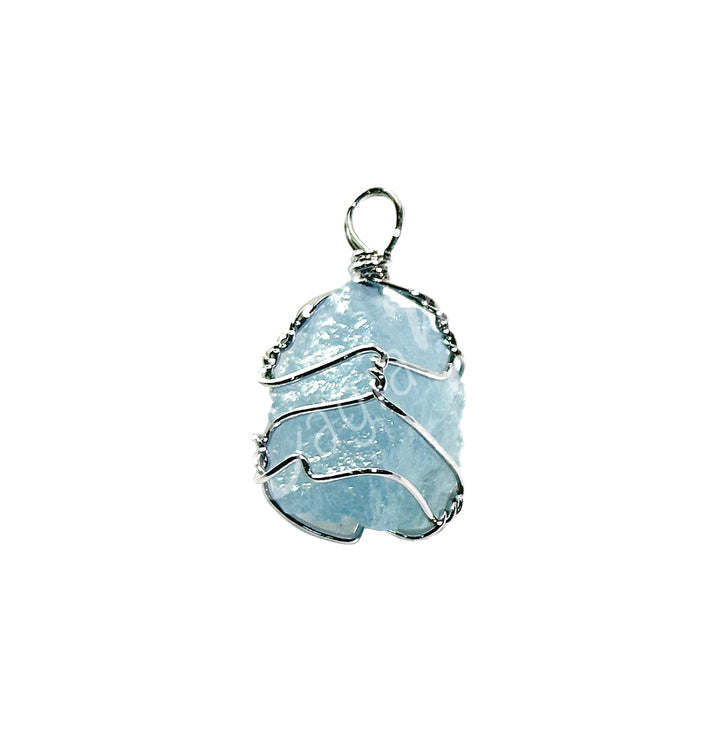 Pendant Aquamarine 1-1.35"