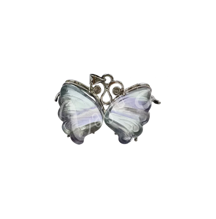 Pendant Butterfly Fluorite