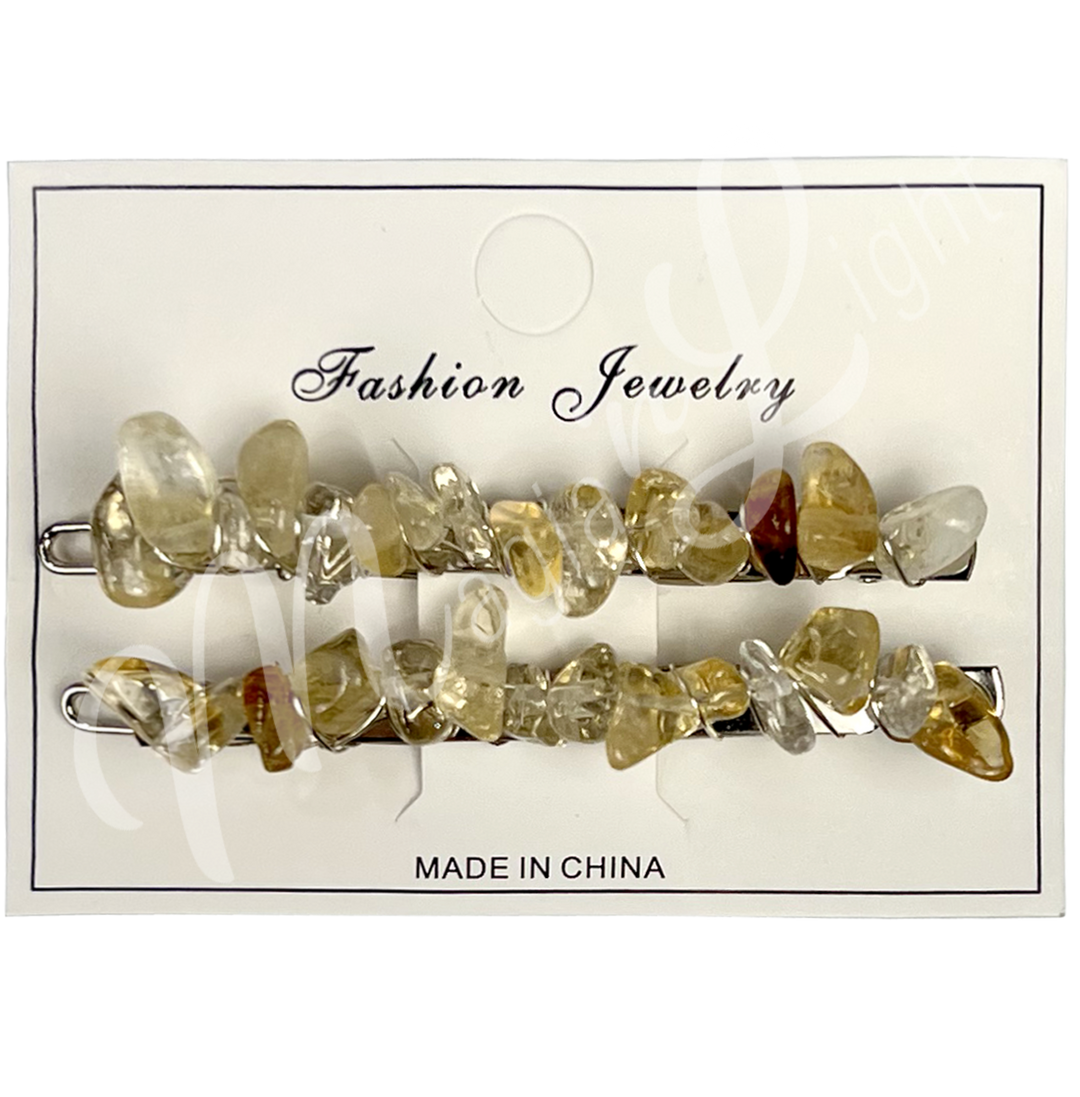 Pair of Single Row Hair Clip