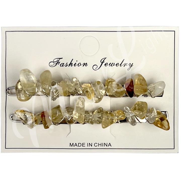 Pair of Single Row Hair Clip