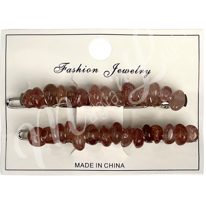 Pair of Single Row Hair Clip