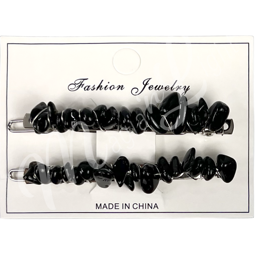 Pair of Single Row Hair Clip