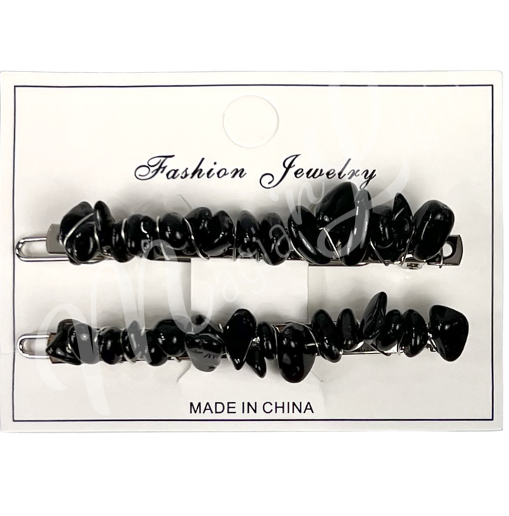 Pair of Single Row Hair Clip