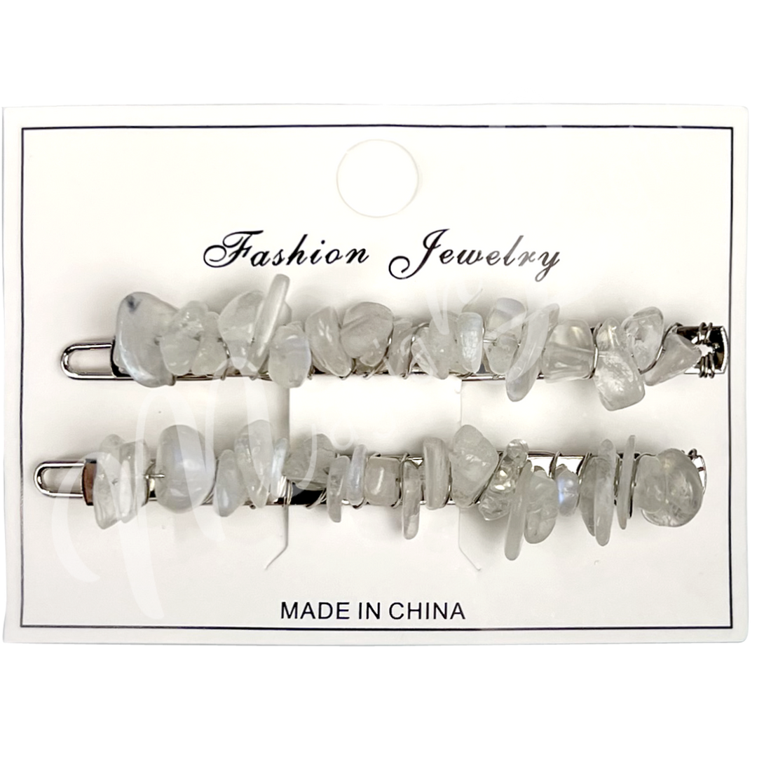 Pair of Single Row Hair Clip