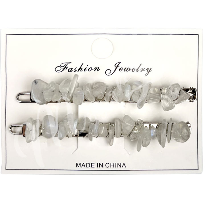 Pair of Single Row Hair Clip