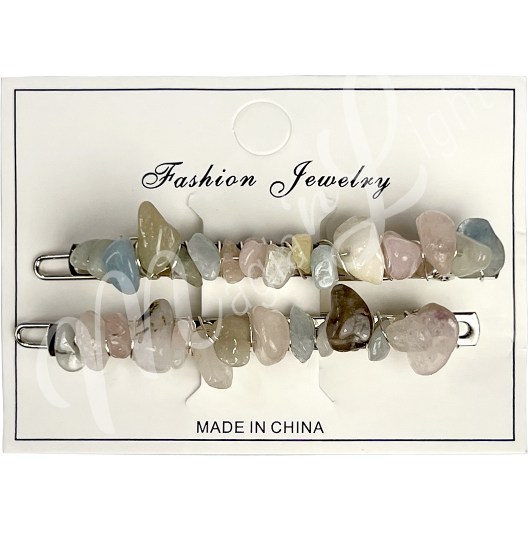 Pair of Single Row Hair Clip