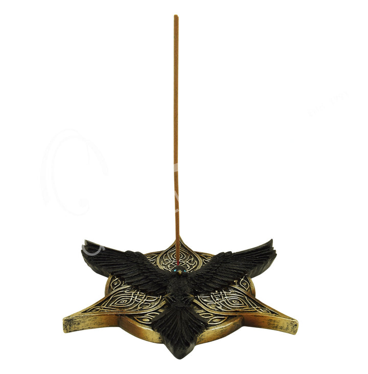 Incense Holder Raven