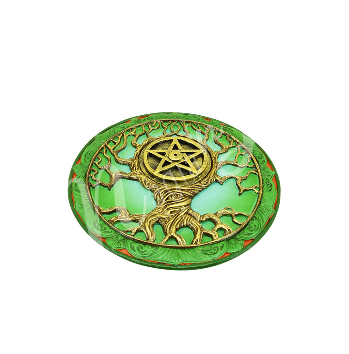 Incense Holder Pentacle in Tree of Life