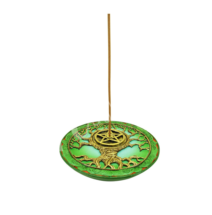 Incense Holder Pentacle in Tree of Life