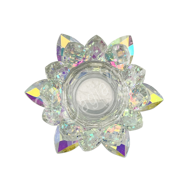 Portavelas multiusos Crystal Lotus AB de 4,5"