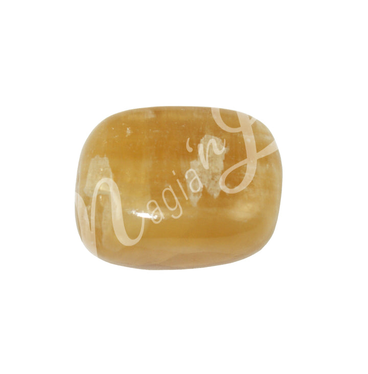 Tumbled Stone Honey Calcite 15-30mm