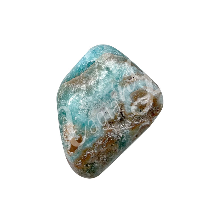 Piedra pulidas de Aragonita azul de 20 a 40 mm