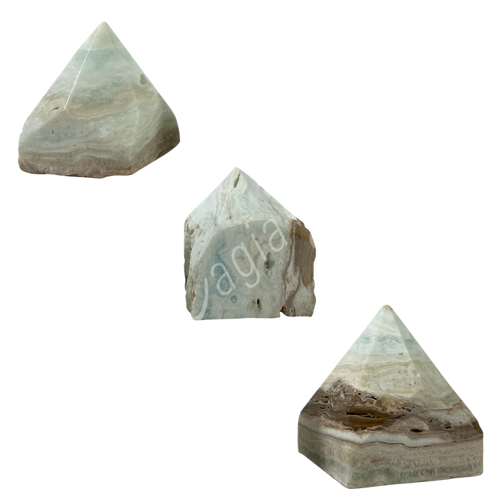 Top Polished Point Caribbean Calcite