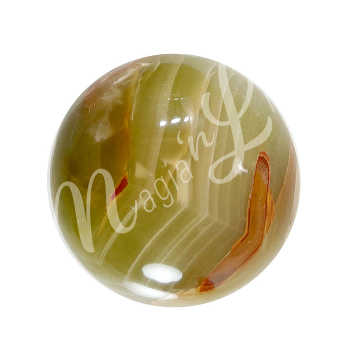 Sphere Green Onyx 2.5-2.75"