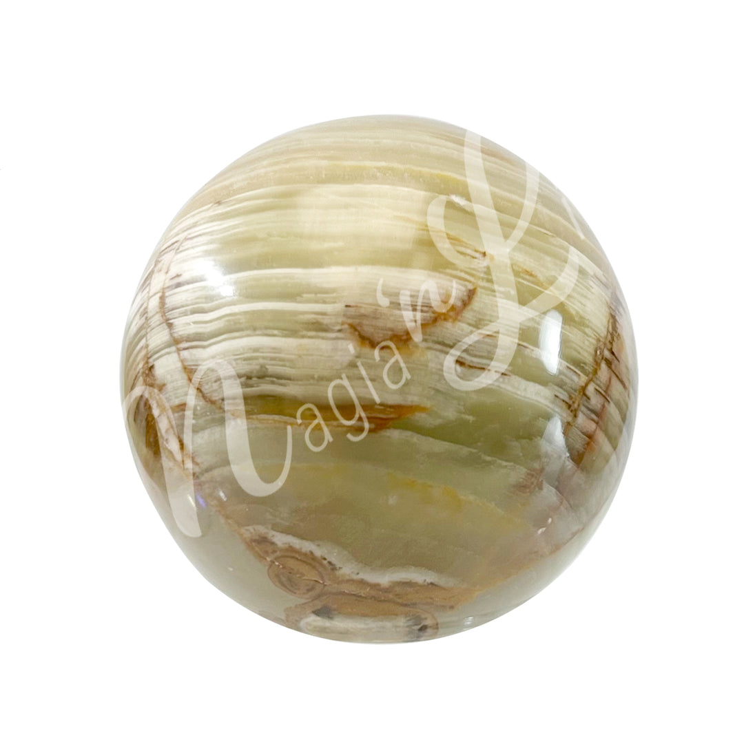 Sphere Green Onyx 1.5-2"