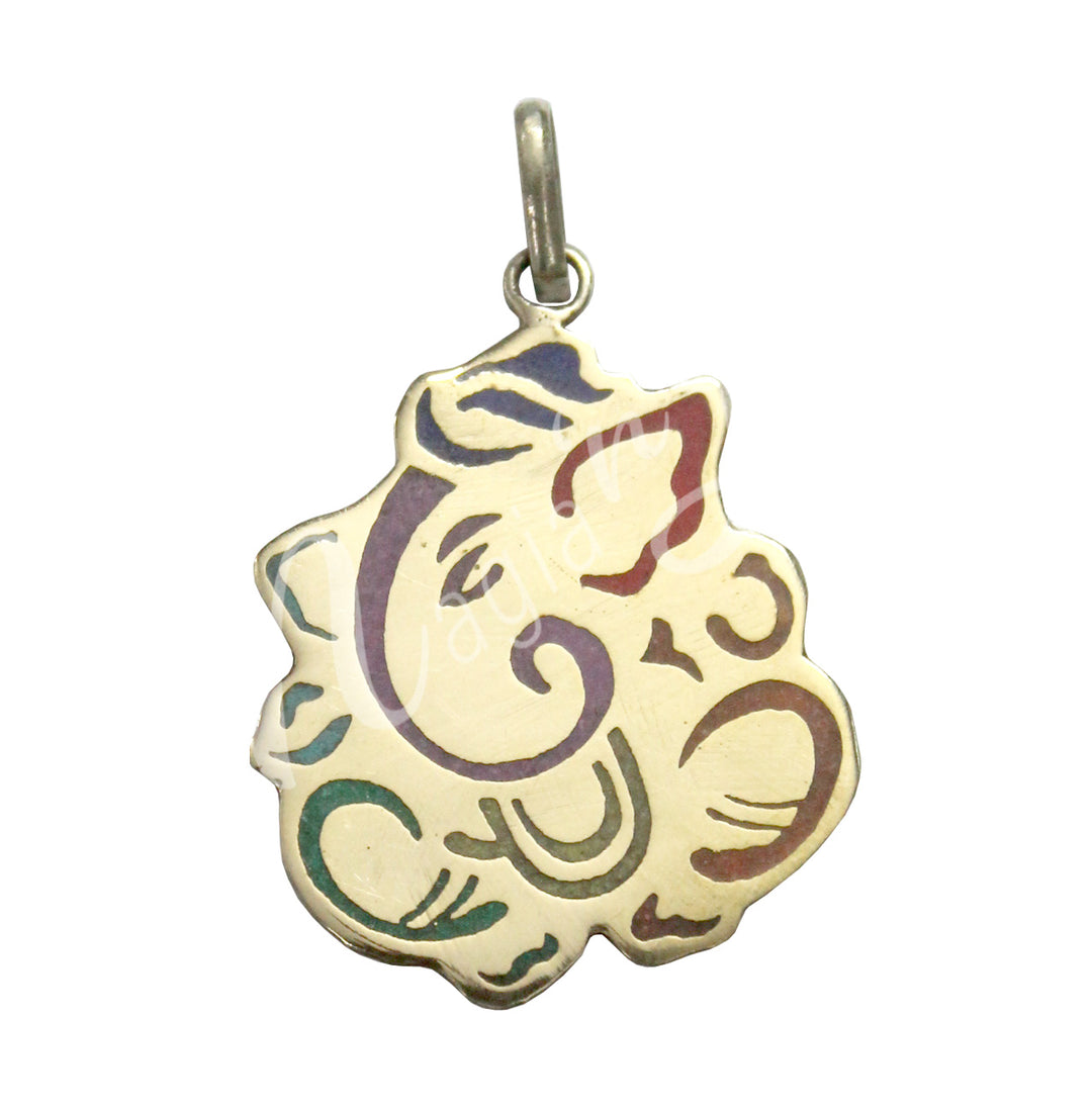 Pendant Chakra Ganesha 1.25″