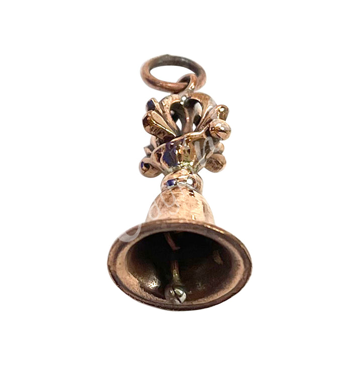 Pendants Nepalese Copper Dorje with Bell 1"