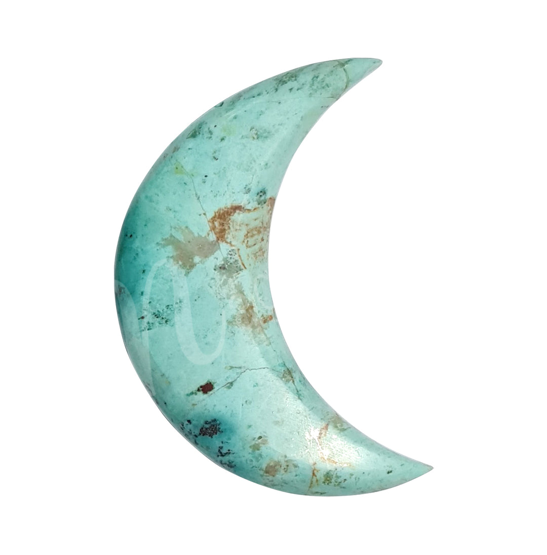 Crescent Moon Inca Turquoise