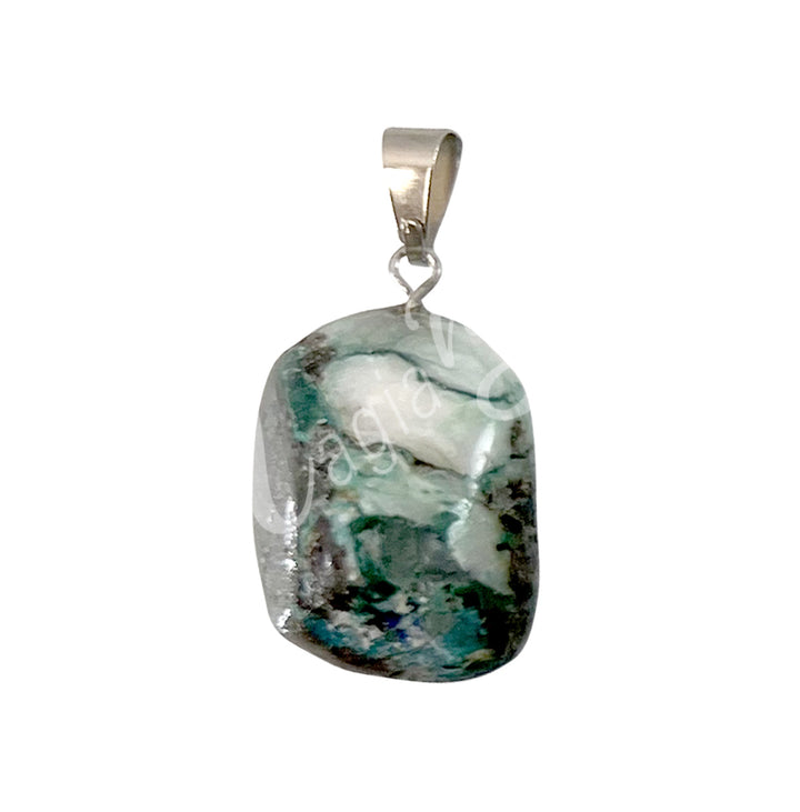 Pendant Tumbled Stone Azurite/Malachite 0.75-1″