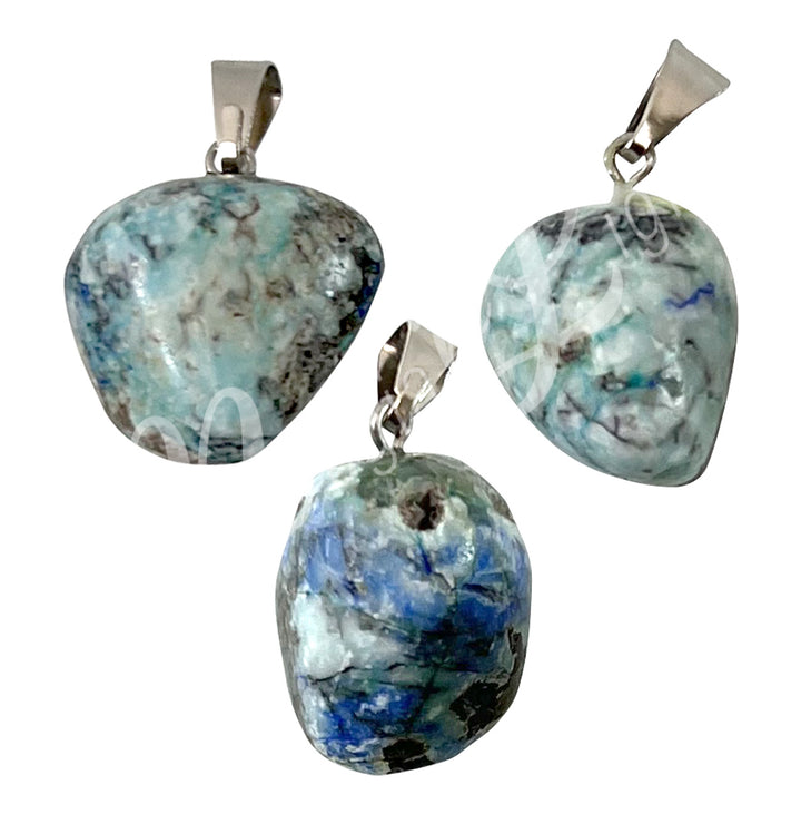 Pendant Tumbled Stone Azurite/Malachite 0.75-1″