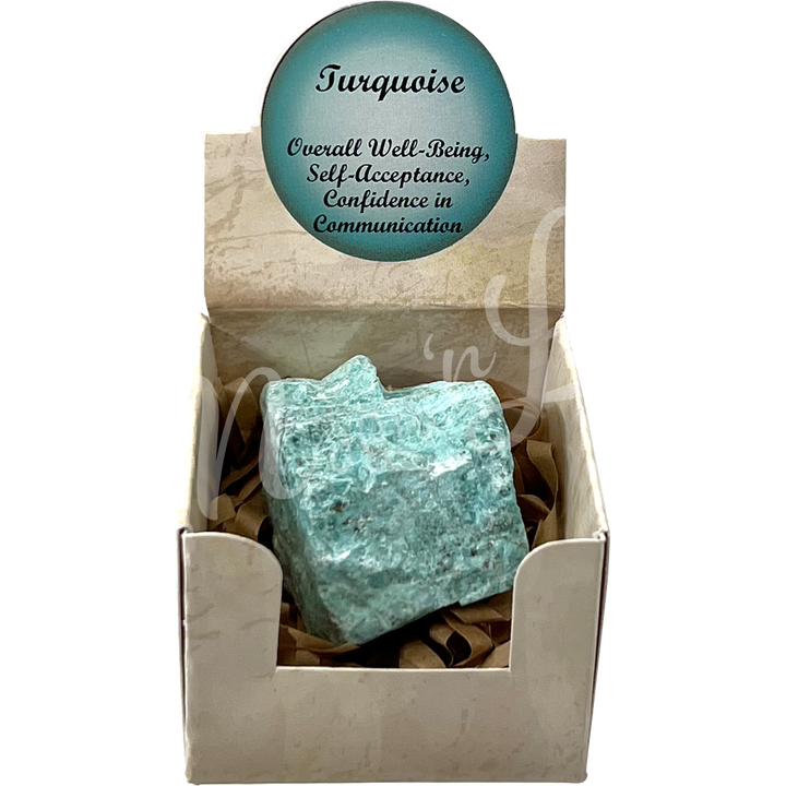 Gift Boxed Natural Raw Stones 1.25-2"