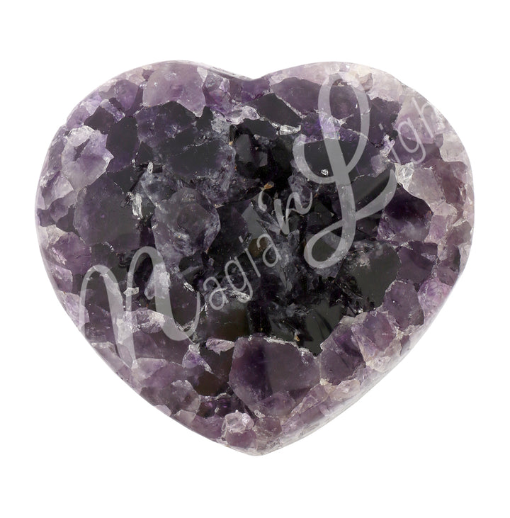 Heart Amethyst 3rd Quality 2-4″