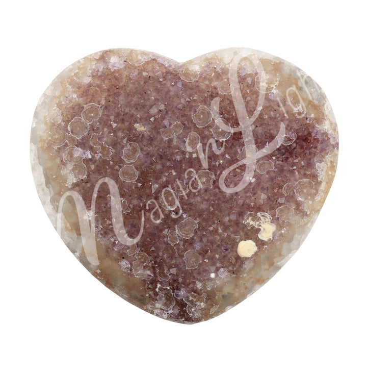 Heart Amethyst 3rd Quality 2-4″