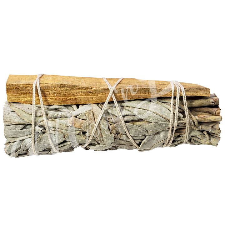 Smudge Stick White Sage & Palo Santo 4-4.5″