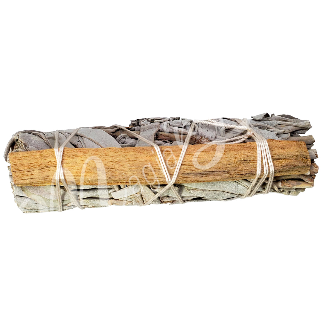 Difuminador de Salvia Blanca y Palo Santo 4-4.5″