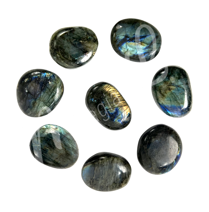 Pebble Labradorite 1st Quality 1.5-2.25"