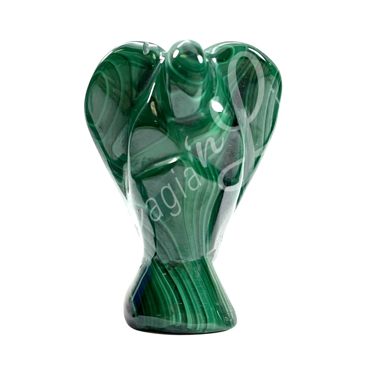 Figurine Angel Malachite 2-2.5"