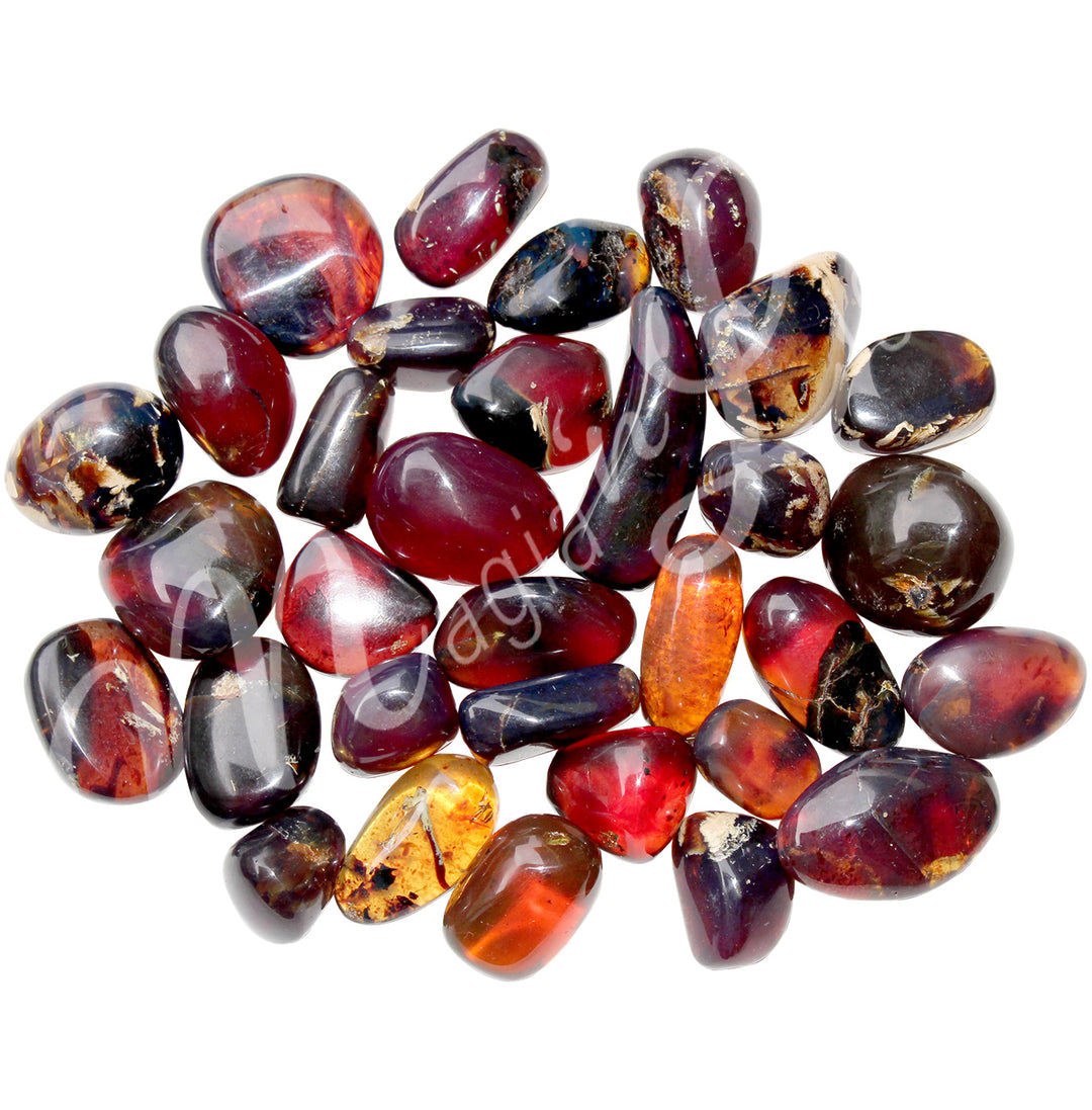 Tumbled Stone Red Amber 20-40mm