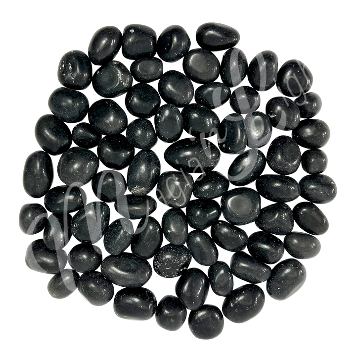 Tumbled Stone Black Agni manitite 20-30mm
