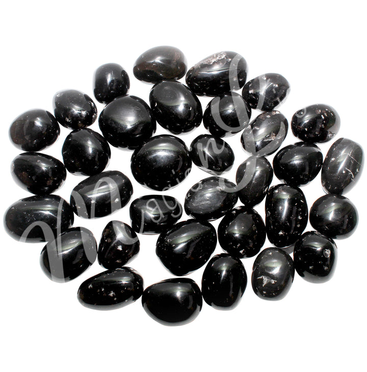 Tumbled Stone Agni manitite, Black 20-30 MM