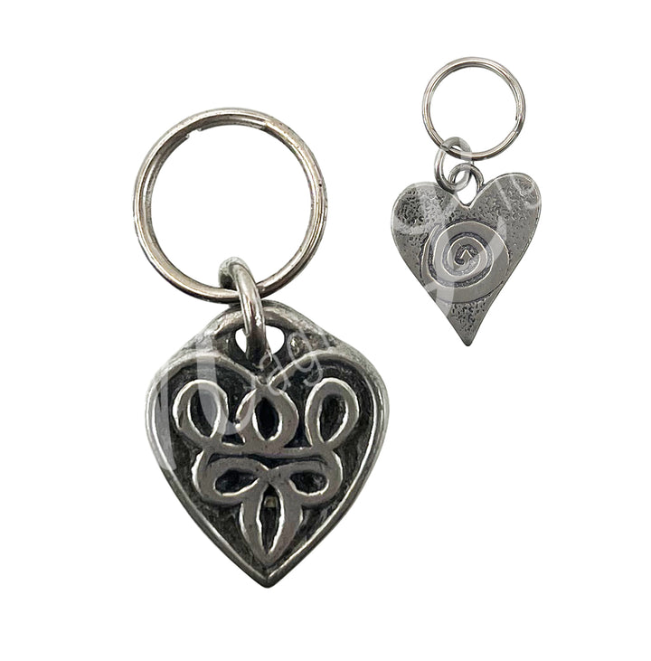 Keychain Metal with Symbol 1.5-1.65”L