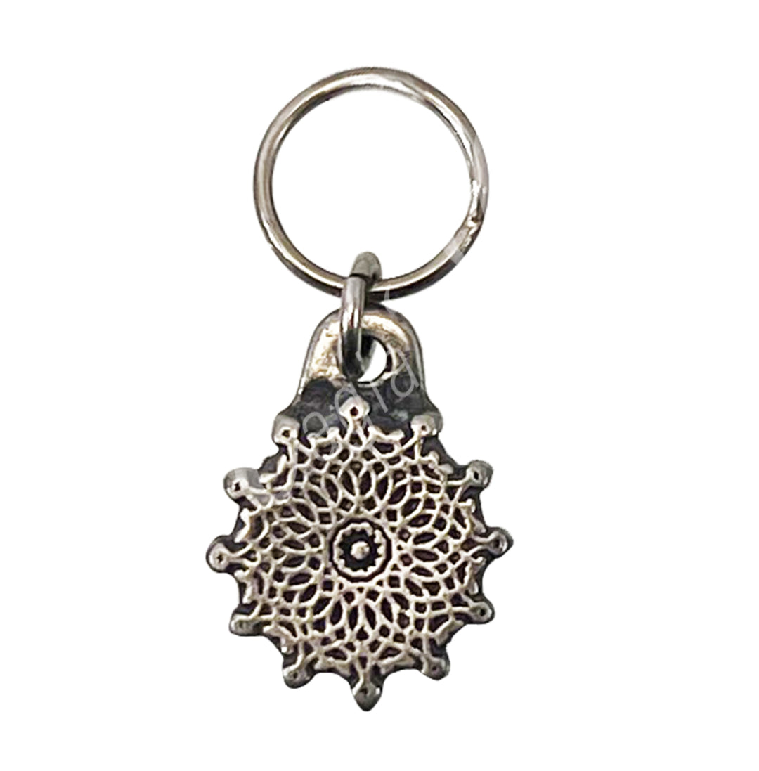 Keychain Metal with Symbol 1.5-1.65”L