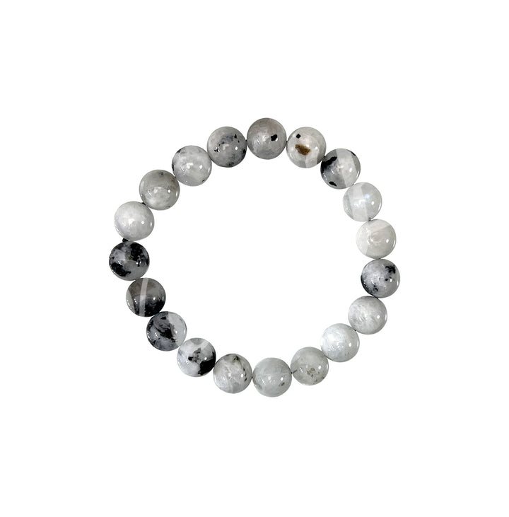 Bracelet Rainbow Moonstone (10mm) 7-11"