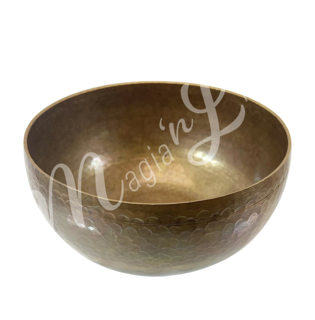 Singing Bowl Handmade Root Chakra (Tuned Note C) 8"dia. X 4"h