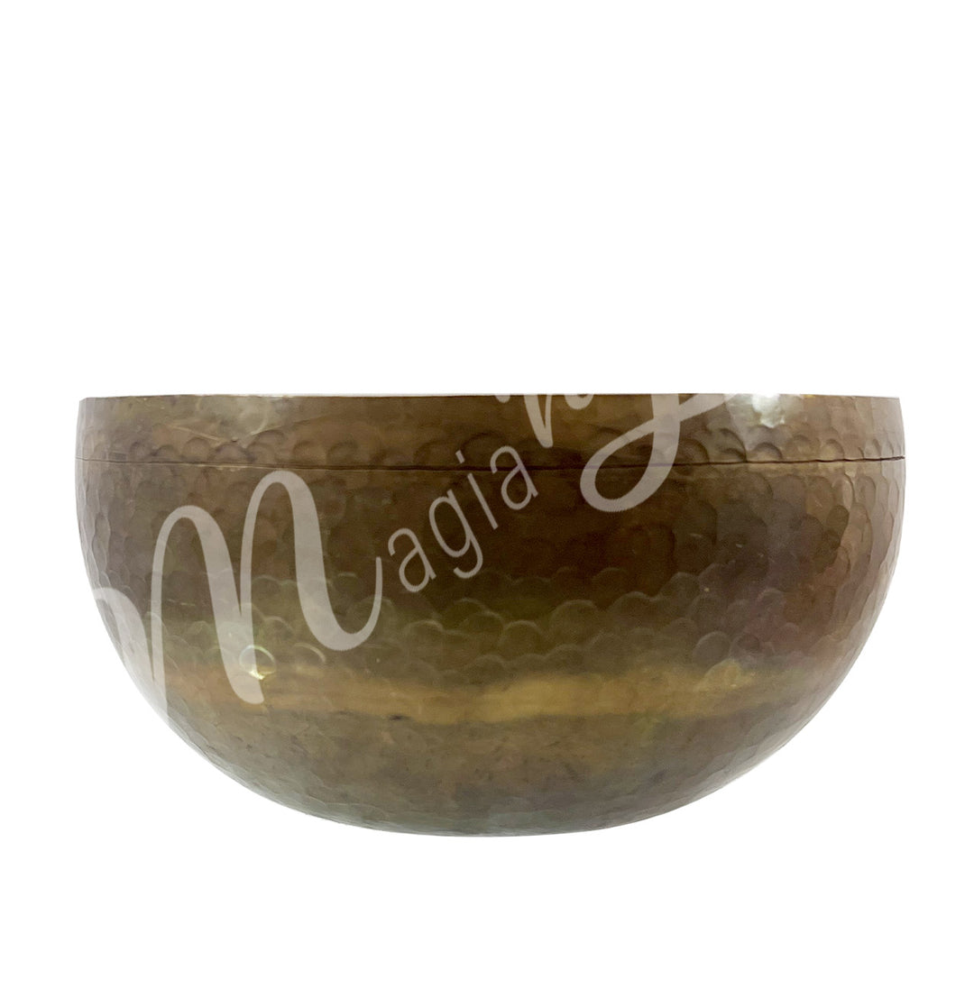 Singing Bowl Handmade Root Chakra (Tuned Note C) 8"dia. X 4"h