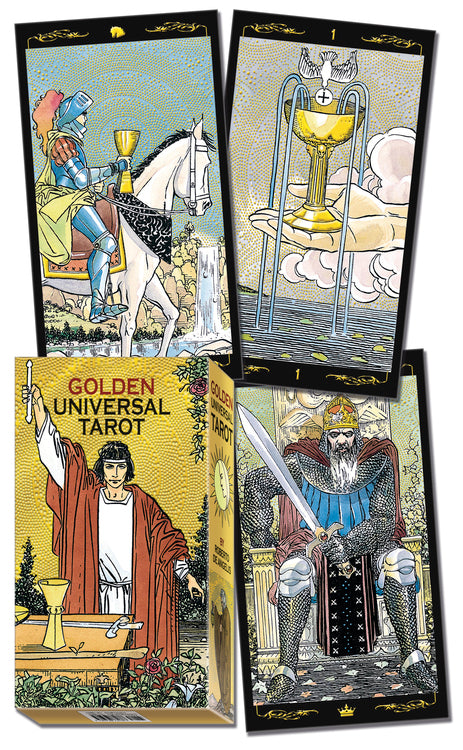 Baraja de Tarot Universal Dorada