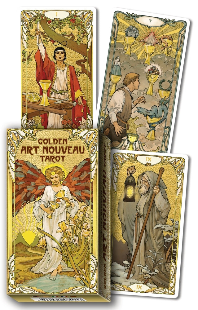 Tarot Art Nouveau Dorado