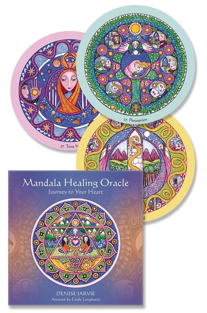 Mandala Healing Oracle 5 x 5 x 1"