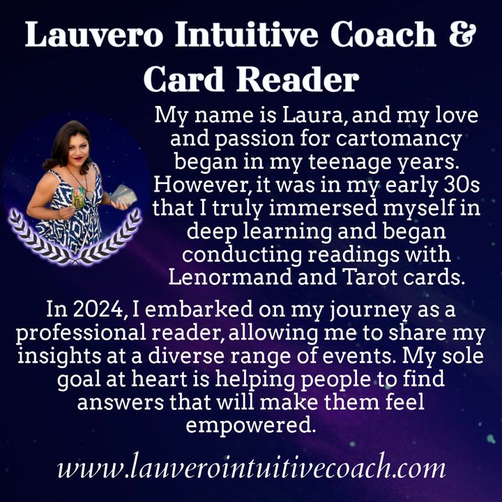 Lenormand & Tarot Readings with Laura Hernandez - August 2nd