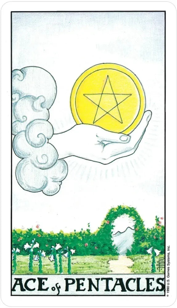 Baraja de Tarot Universal Waite® en una Lata