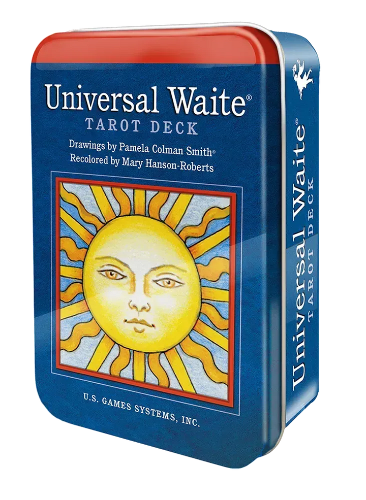 Baraja de Tarot Universal Waite® en una Lata