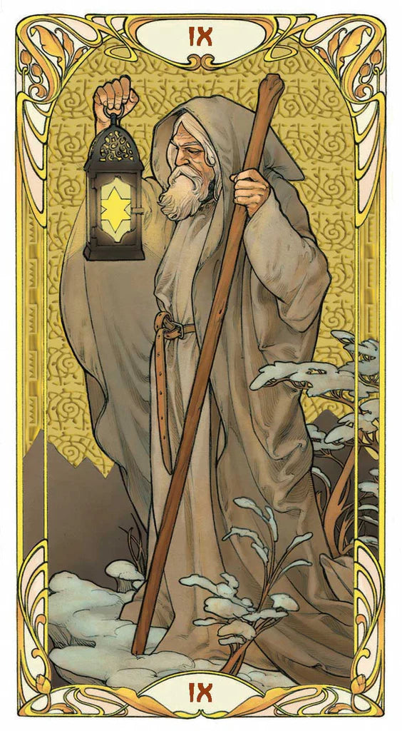 Tarot Art Nouveau Dorado